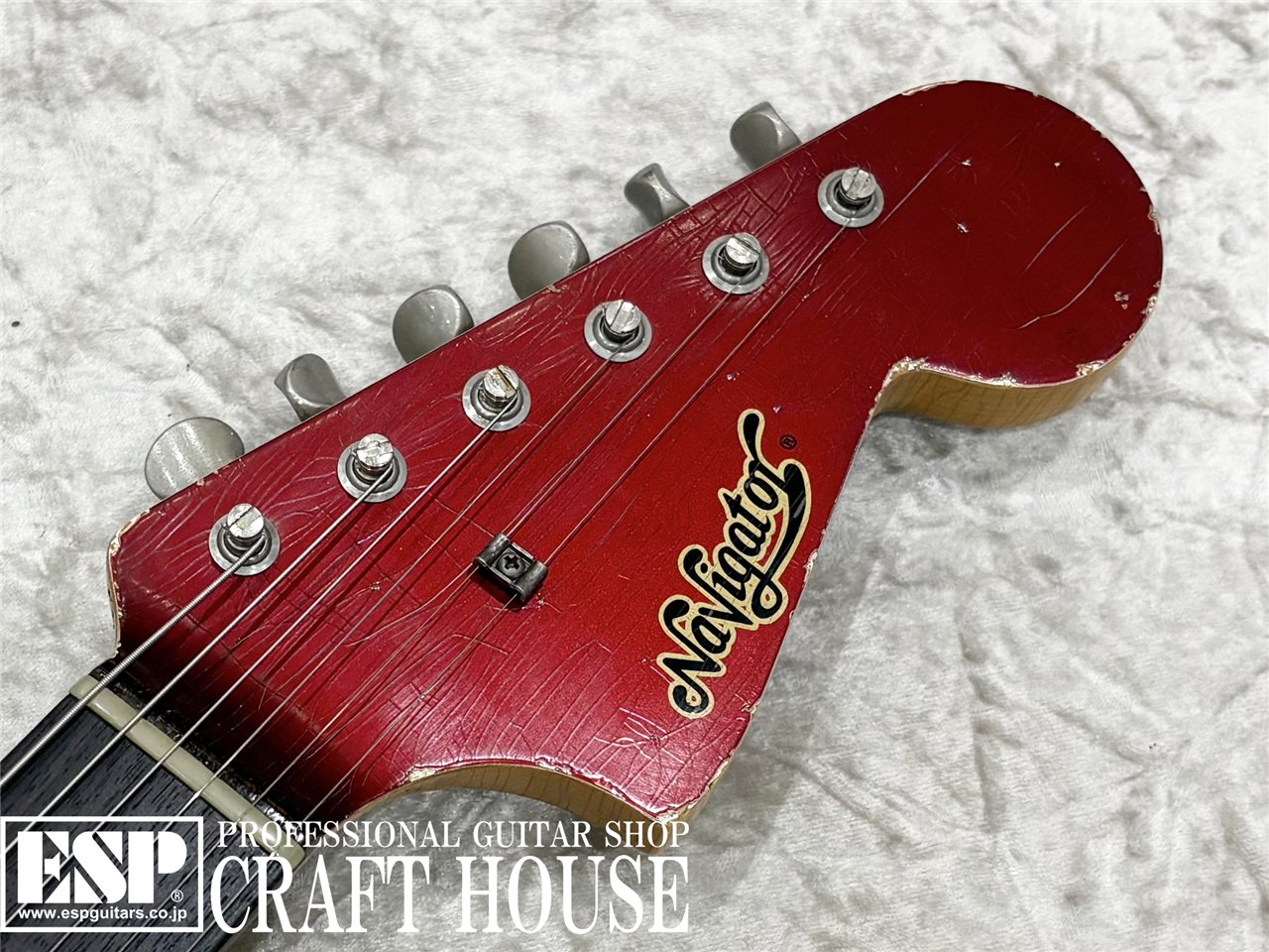【即納可能】LUNA SEA / SUGIZO Signature Model / Navigator N-JG SGZ Custom -JGM- / Distressed Candy Apple Red 渋谷店 - 4