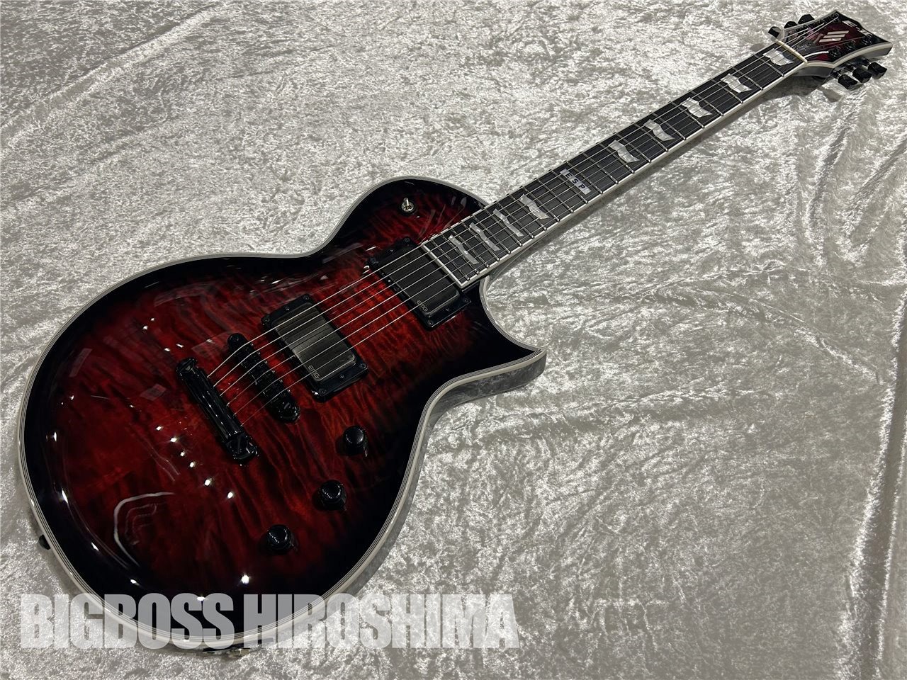 【即納可能】E-II EC QM / See Thru Black Cherry Sunburst 広島店