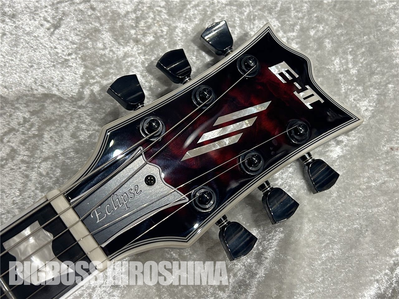 【即納可能】E-II EC QM / See Thru Black Cherry Sunburst 広島店