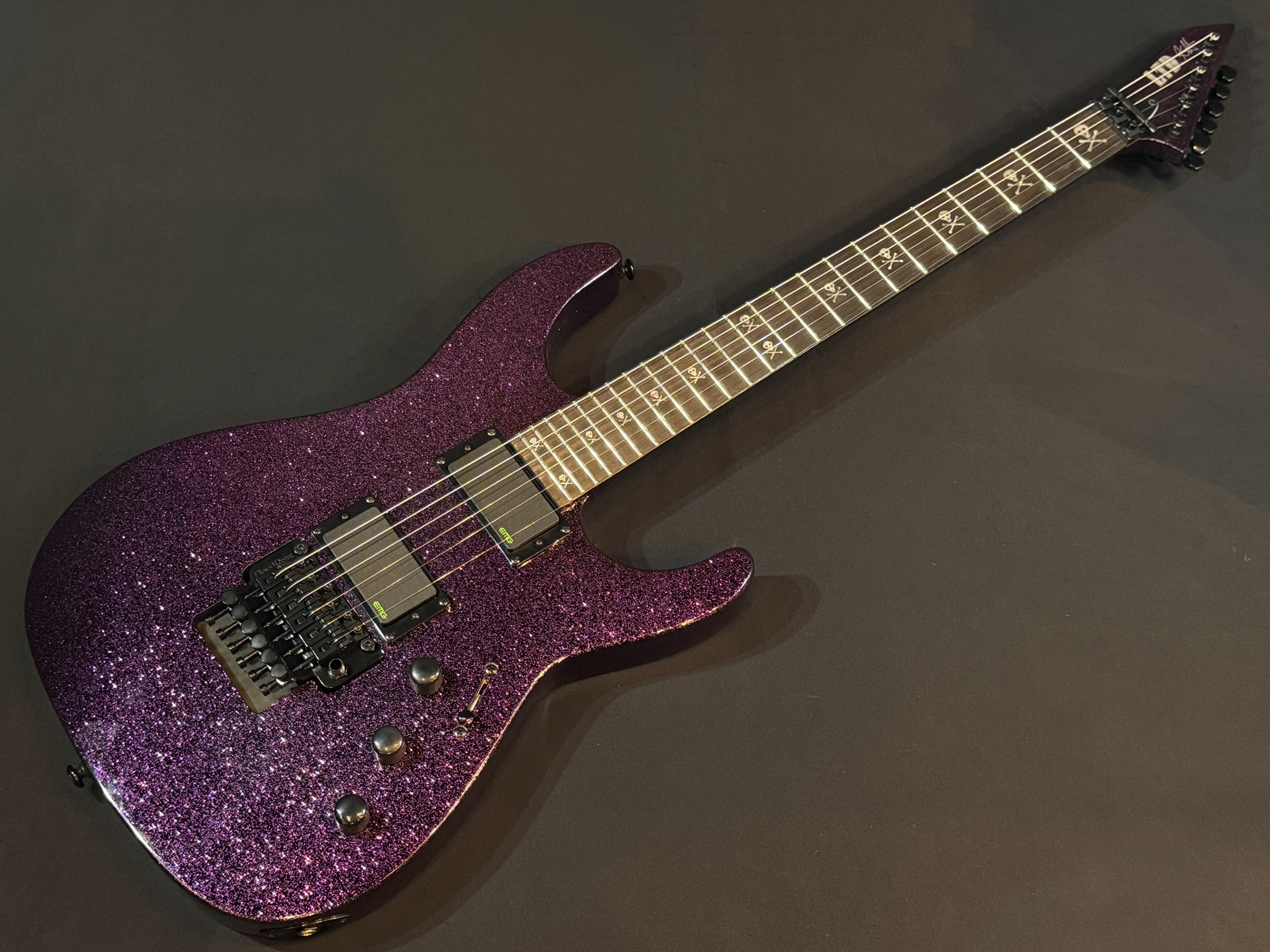 【即納可能】LTD(エルティーディー) KH-602 / Purple Sparkle (METALLICA Kirk Hammettモデル) 大阪店