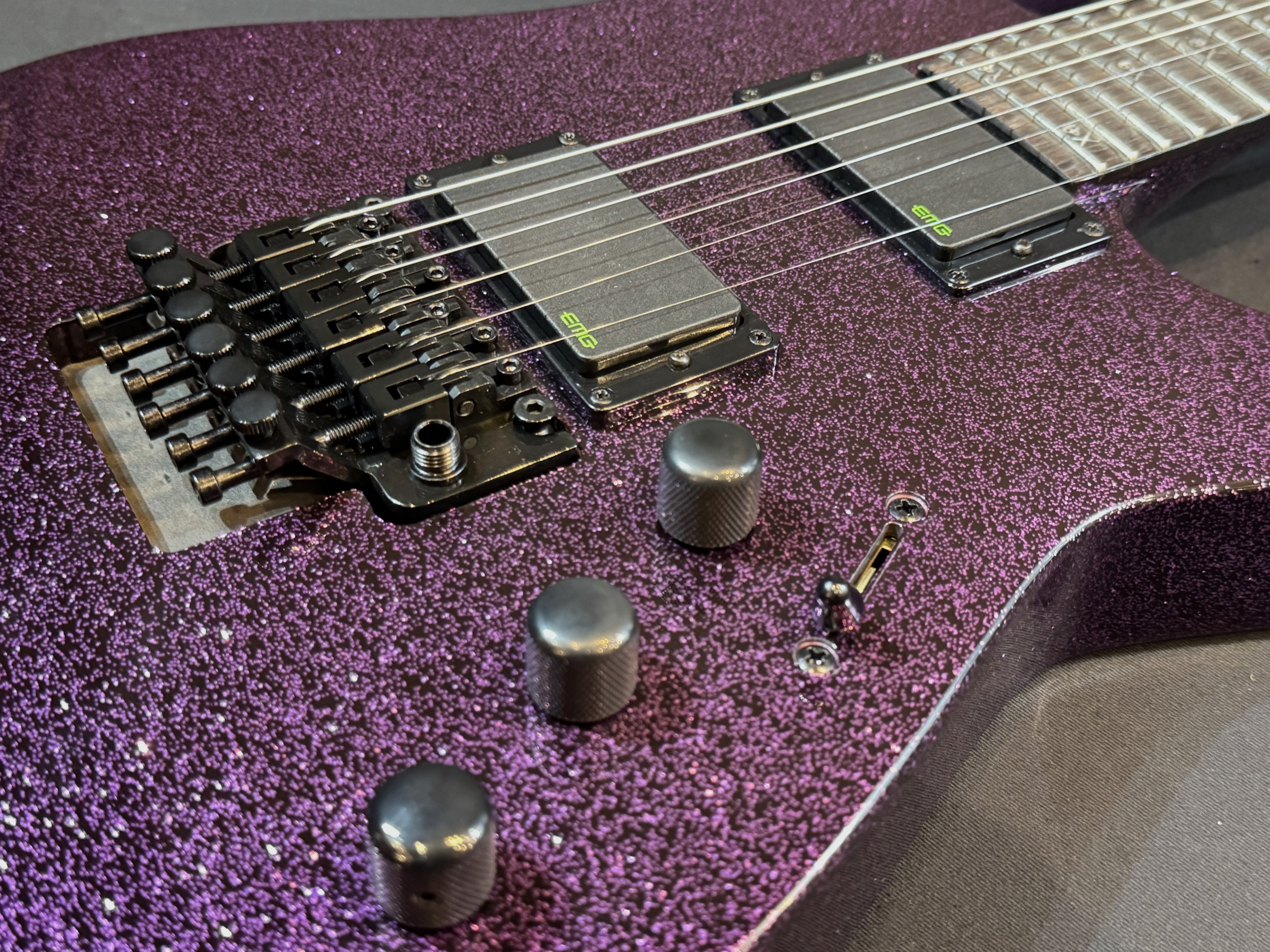 【即納可能】LTD(エルティーディー) KH-602 / Purple Sparkle (METALLICA Kirk Hammettモデル) 大阪店 - 3