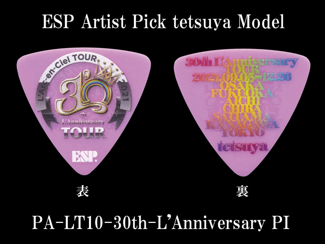 ESP(イーエスピー) Artist Pick Series PA-LT10-30th L’Anniversary PI (L’Arc～en～Ciel/tetsuyaモデル)