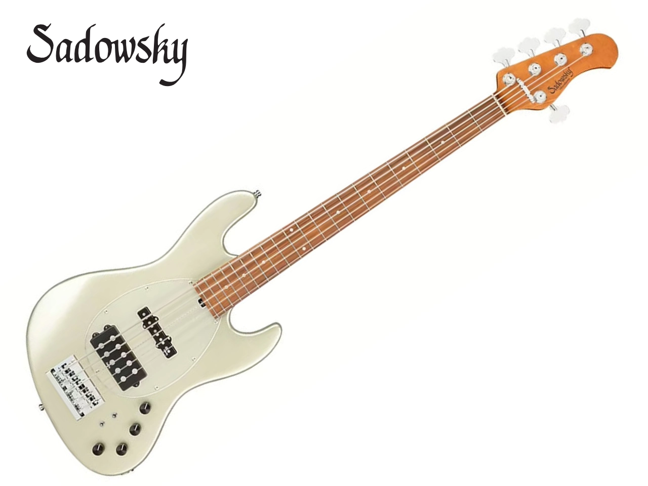 【お取寄せ商品】Sadowsky(サドウスキー) MetroExpress MX21 MJ5 Morado Fingerboard / Champagne Metallic