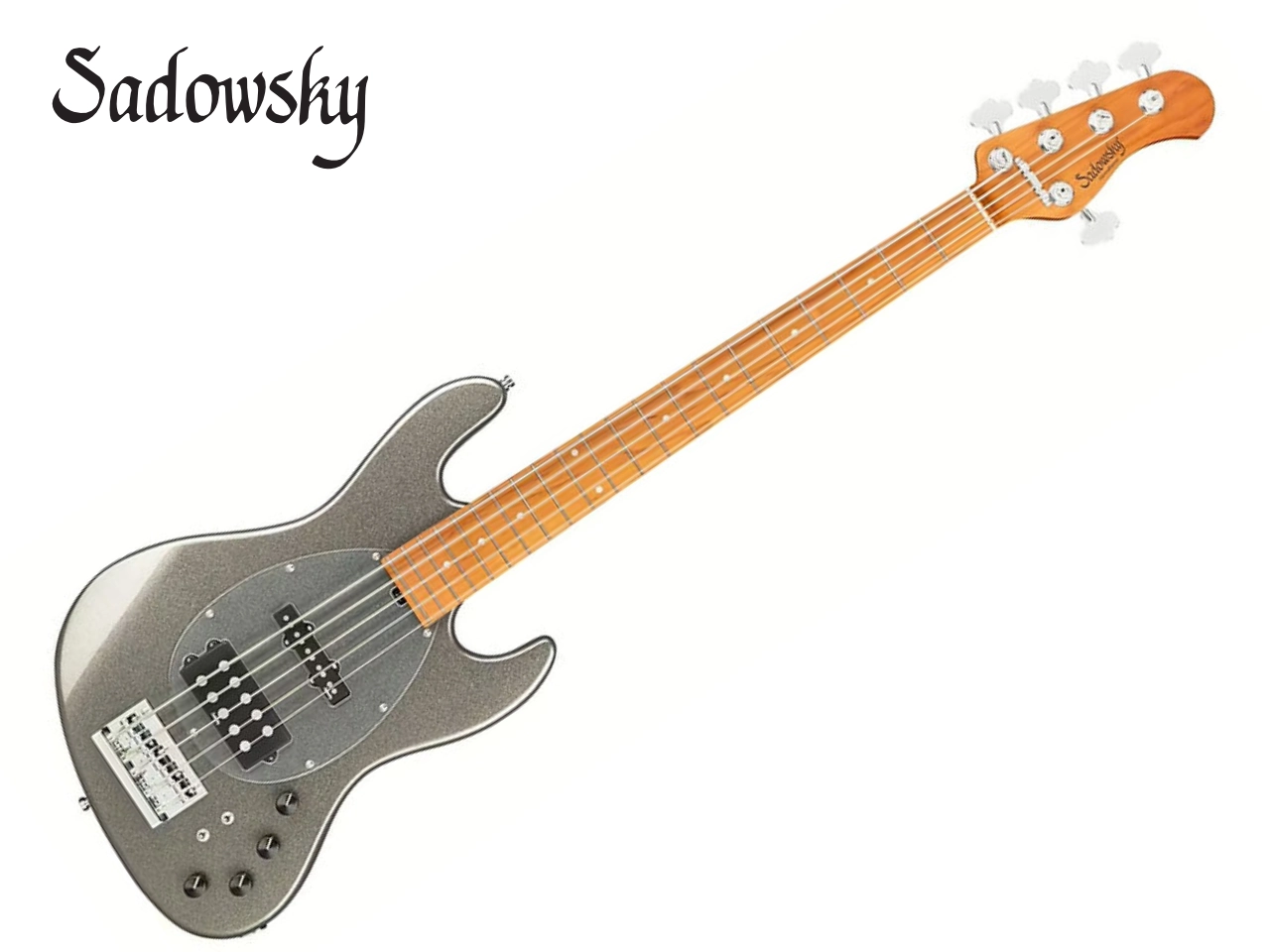 【お取寄せ商品】Sadowsky(サドウスキー) MetroExpress MX21 MJ5 Maple Fingerboard / Silver Metallic