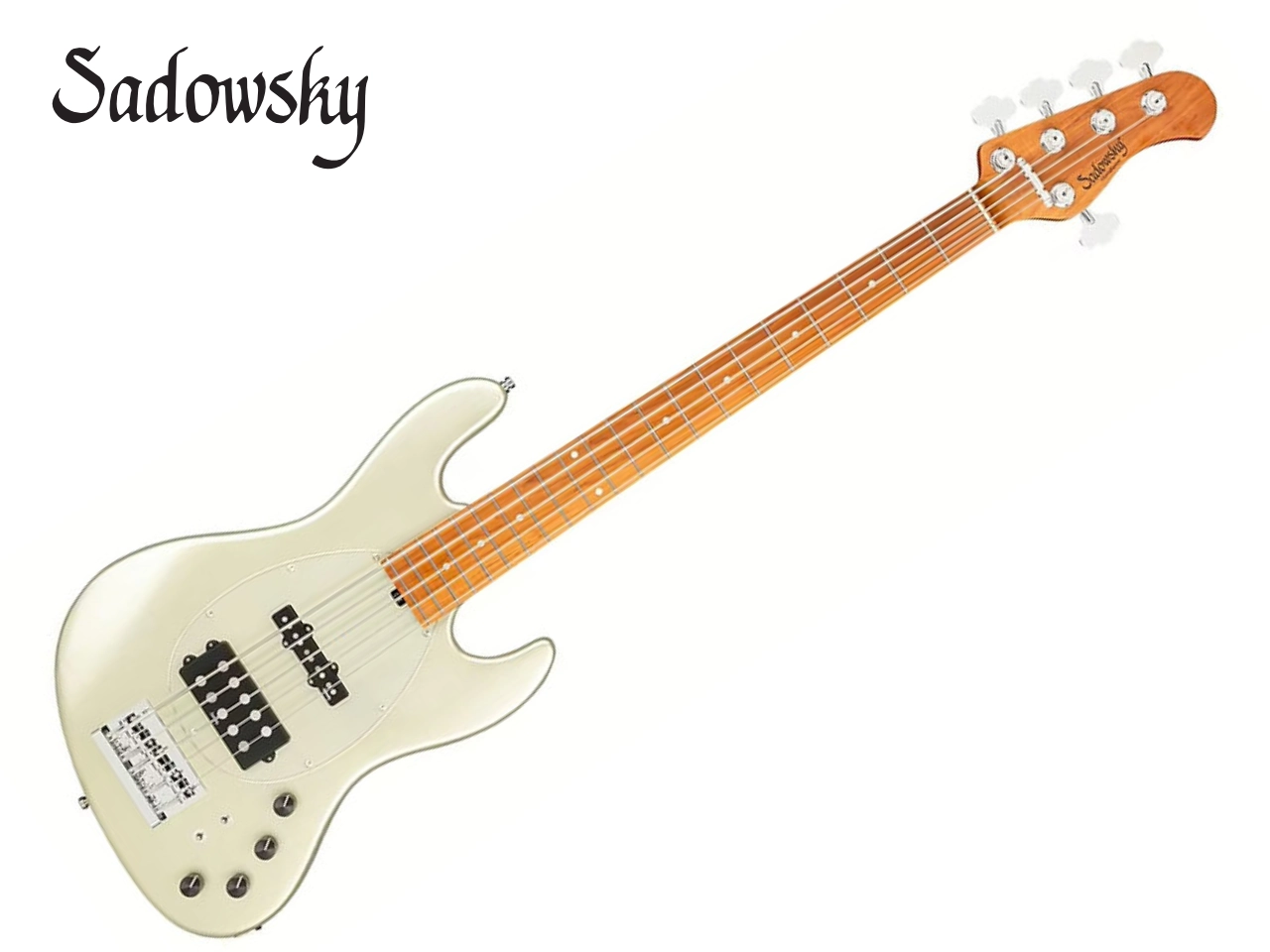 【お取寄せ商品】Sadowsky(サドウスキー) MetroExpress MX21 MJ5 Maple Fingerboard / Champagne Metallic