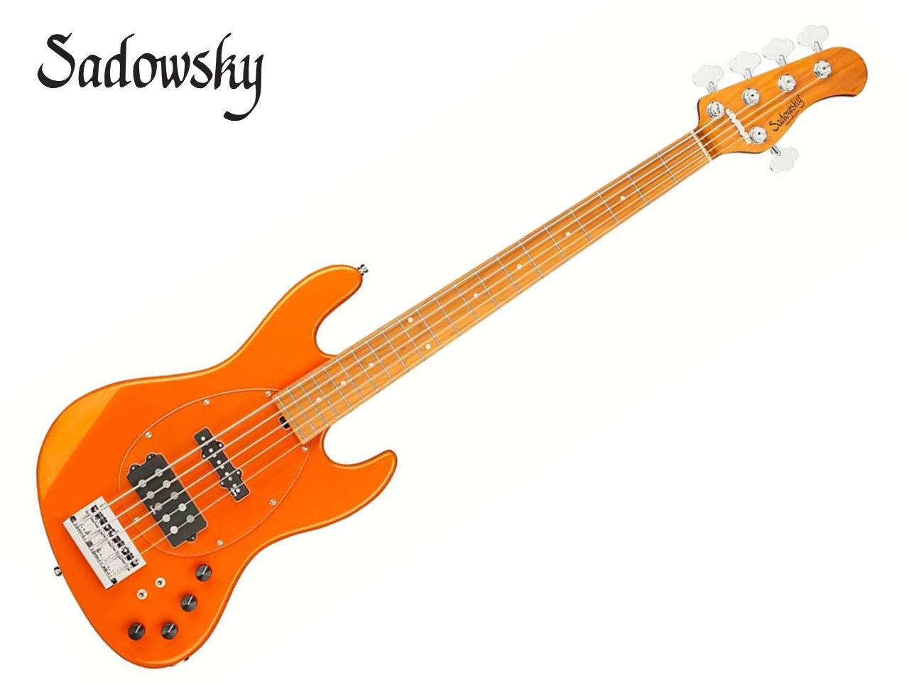 【お取寄せ商品】Sadowsky(サドウスキー) MetroExpress MX21 MJ5 Maple Fingerboard / Candy Apple Orange Metallic