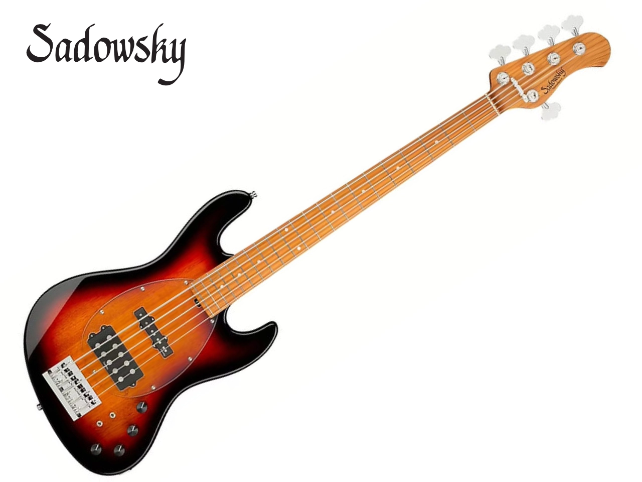 【お取寄せ商品】Sadowsky(サドウスキー) MetroExpress MX21 MJ5 Maple Fingerboard / Tabbaco Sunburst Transparent