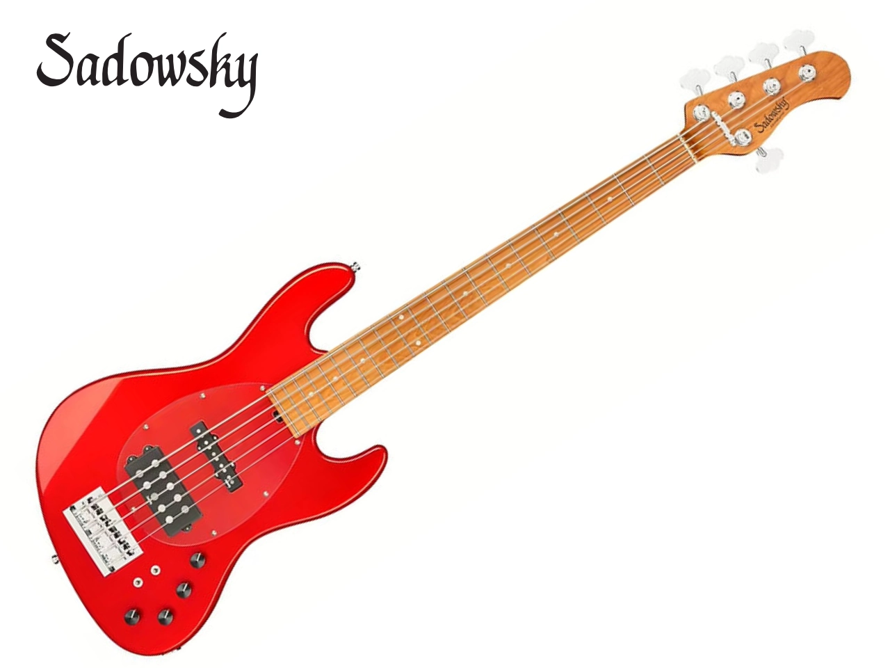 【お取寄せ商品】Sadowsky(サドウスキー) MetroExpress MX21 MJ5 Maple Fingerboard / Candy Apple Red