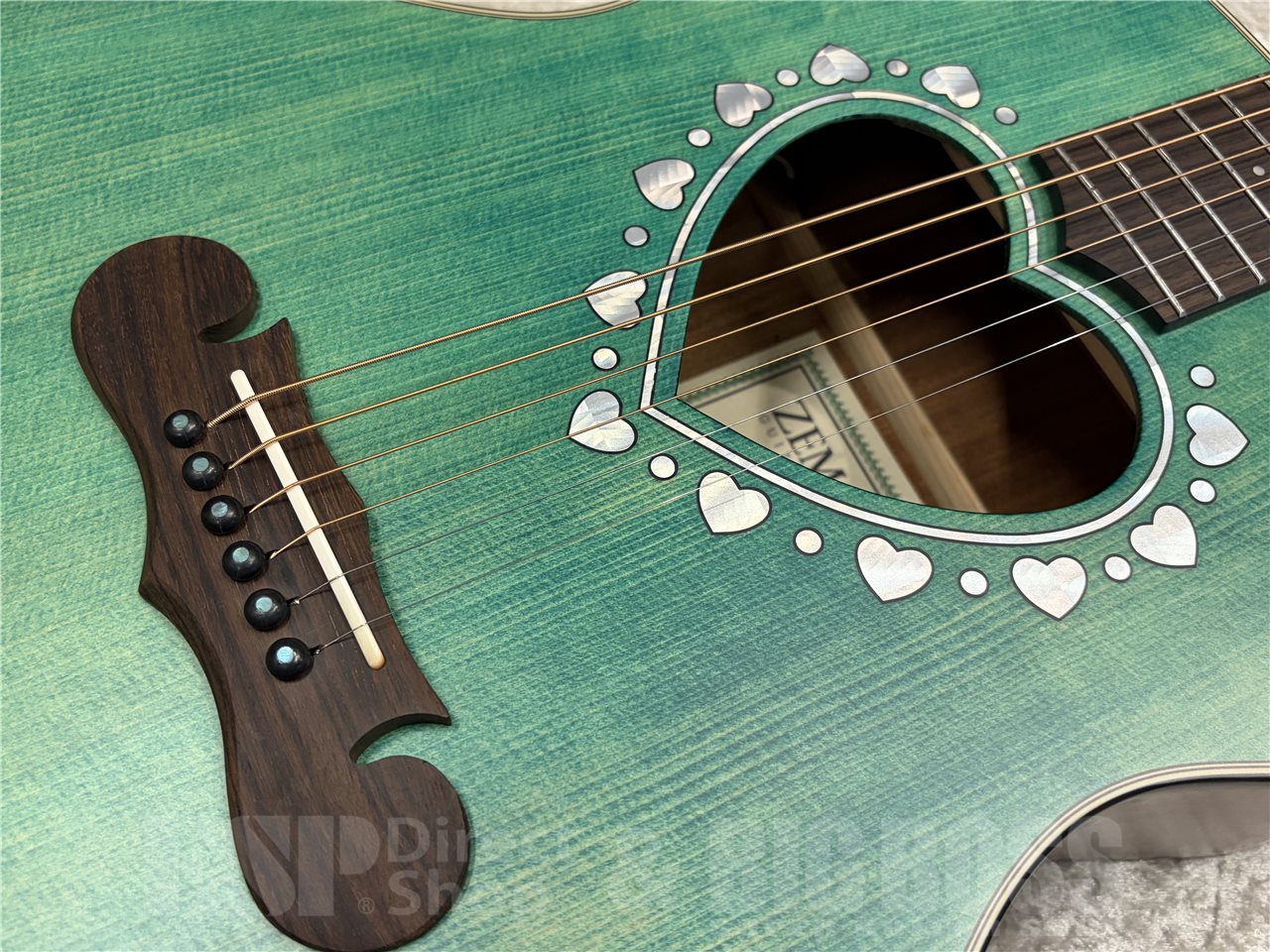 【即納可能/アウトレット】Zemaitis（ゼマイティス） CAF-90HCW（Forest Green Mother of Pearl）　名古屋店 - 3