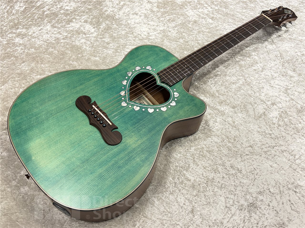 【即納可能/アウトレット】Zemaitis（ゼマイティス） CAF-90HCW（Forest Green Mother of Pearl）　名古屋店