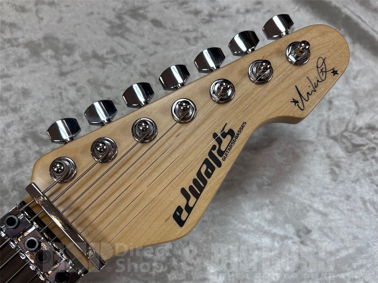 【即納可能】EDWARDS(エドワーズ)E-SNAPPER-7 Fujioka Custom/ Vintage Burgundy Mist GWS