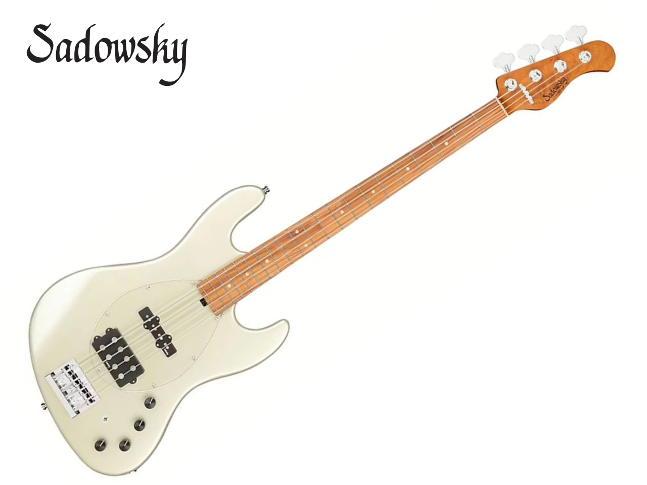 【お取寄せ商品】Sadowsky(サドウスキー) MetroExpress MX21 MJ4 Morado Fingerboard / Champagne Metallic