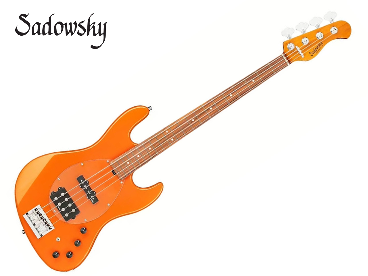 【お取寄せ商品】Sadowsky(サドウスキー) MetroExpress MX21 MJ4 Morado Fingerboard / Candy Apple Orange Metallic