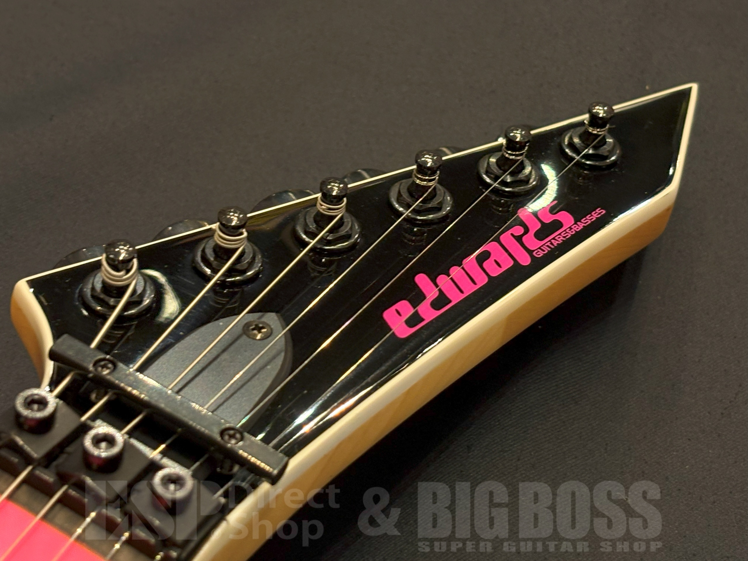 【即納可能】EDWARDS(エドワーズ) E-ALEXI PINK SAWTOOTH(BODOM AFTER MIDNIGHT Alexi Laihoモデル)大阪店