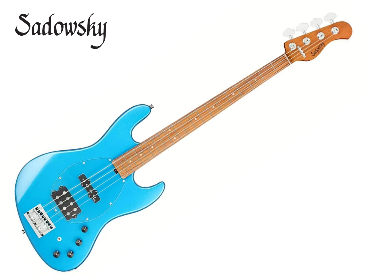 【お取寄せ商品】Sadowsky(サドウスキー) MetroExpress MX21 MJ4 Morado Fingerboard / Ocean Blue Metallic
