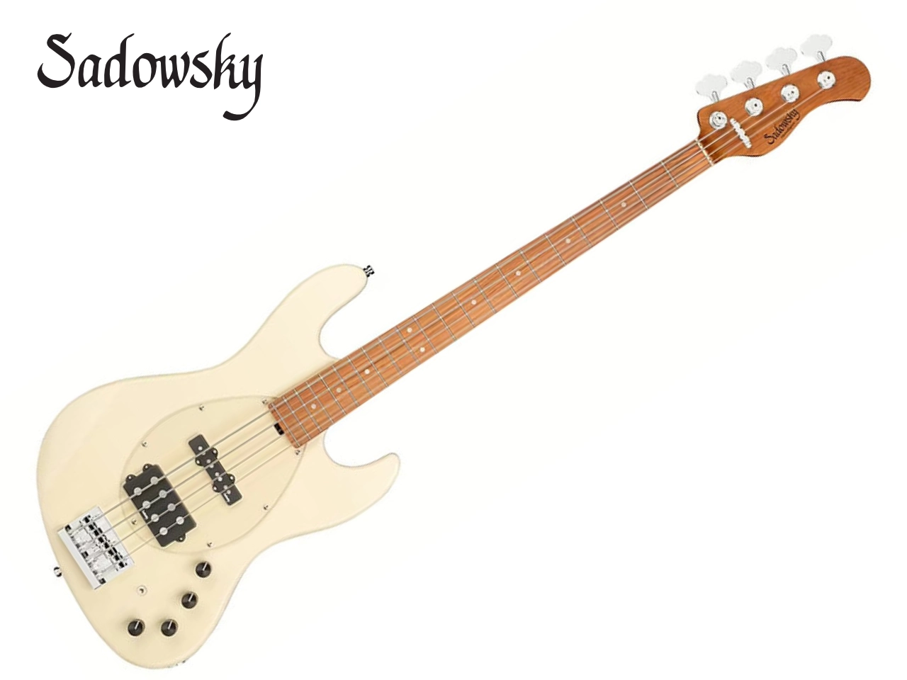 【お取寄せ商品】Sadowsky(サドウスキー) MetroExpress MX21 MJ4 Morado Fingerboard / Olympic White