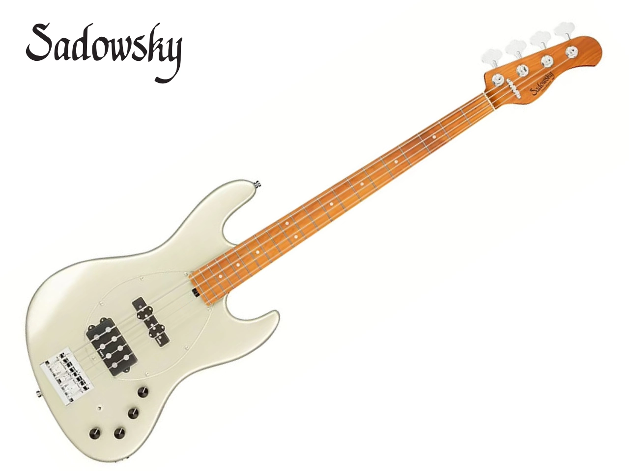 【お取寄せ商品】Sadowsky(サドウスキー) MetroExpress MX21 MJ4 Maple Fingerboard / Champagne Metallic