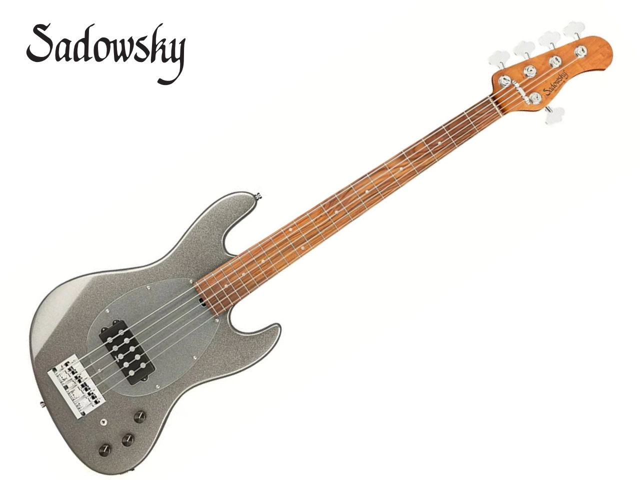 【お取寄せ商品】Sadowsky(サドウスキー) MetroExpress MX21 MV5 Morado Fingerboard / Silver Metallic