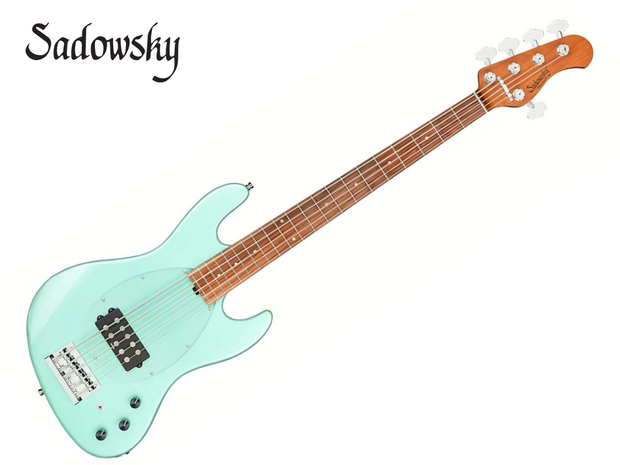 【お取寄せ商品】Sadowsky(サドウスキー) MetroExpress MX21 MV5 Morado Fingerboard / Sage Green Metallic