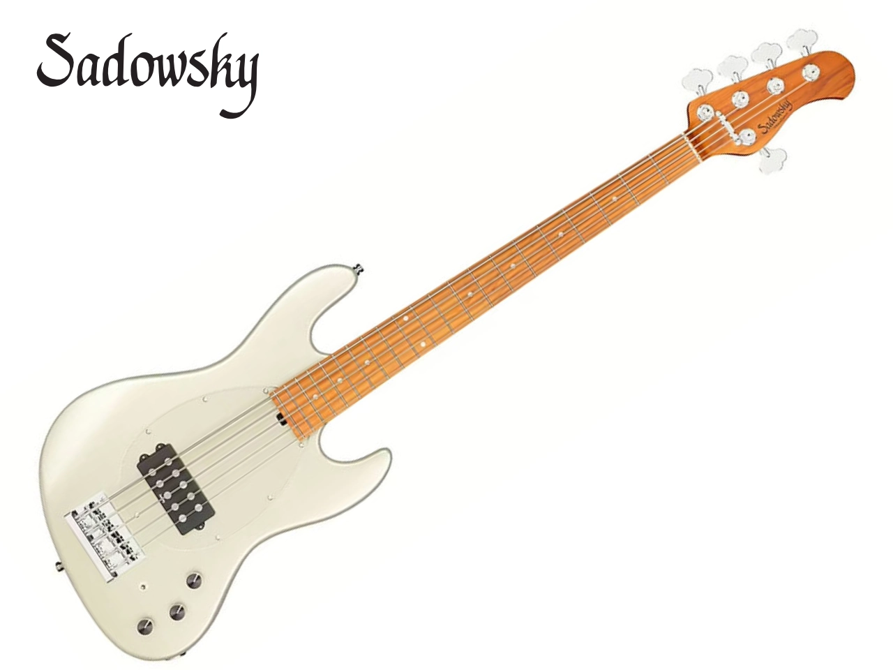 【お取寄せ商品】Sadowsky(サドウスキー) MetroExpress MX21 MV5 Maple Fingerboard / Champagne Metallic