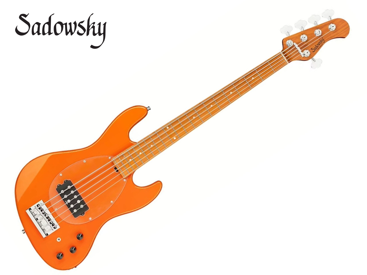 【お取寄せ商品】Sadowsky(サドウスキー) MetroExpress MX21 MV5 Maple Fingerboard / Candy Apple Orange Metallic