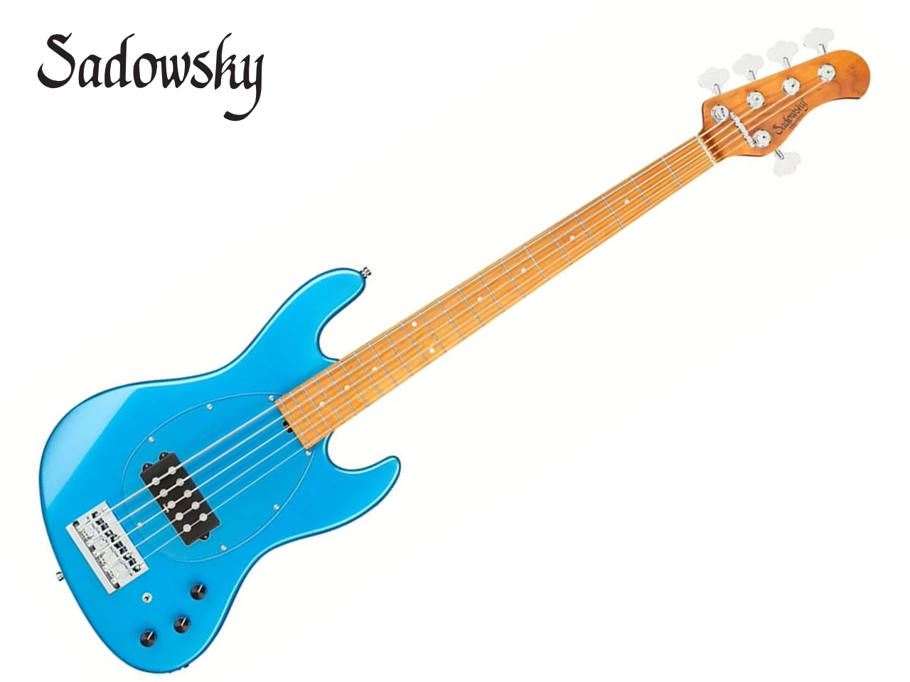【お取寄せ商品】Sadowsky(サドウスキー) MetroExpress MX21 MV5 Maple Fingerboard / Ocean Blue Metallic