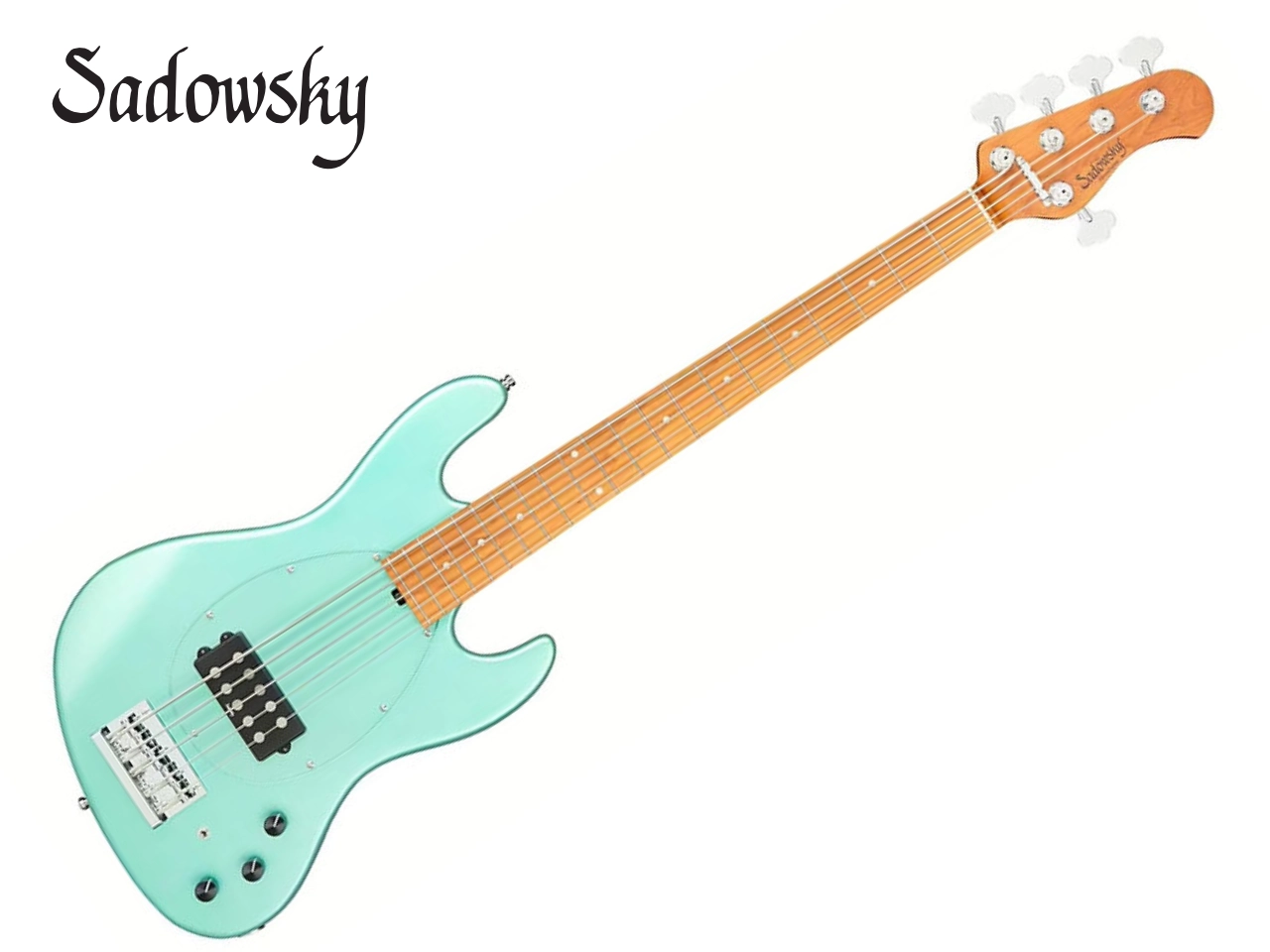 【お取寄せ商品】Sadowsky(サドウスキー) MetroExpress MX21 MV5 Maple Fingerboard / Sage Green Metallic