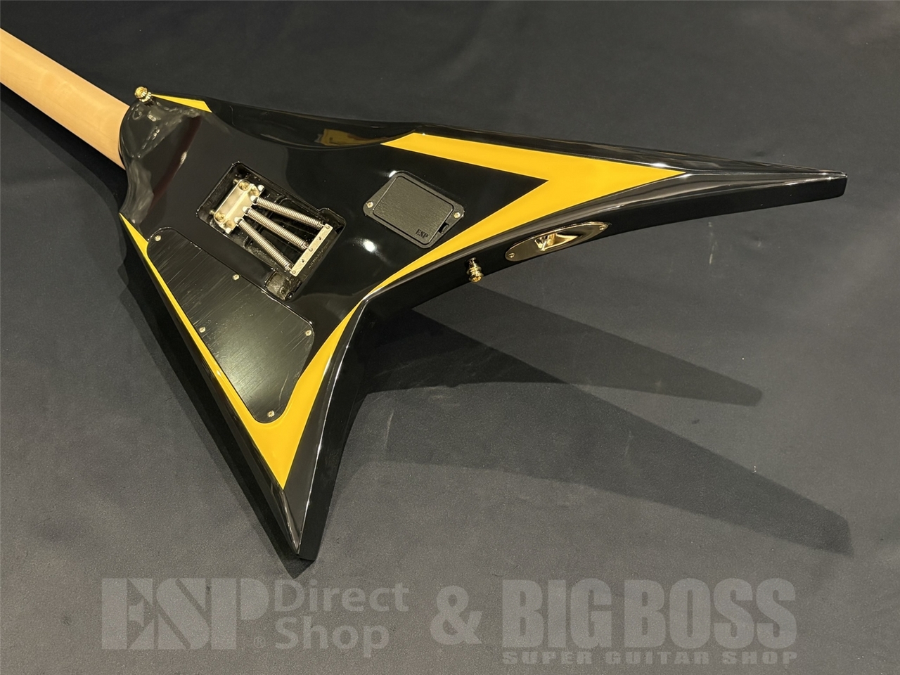 【即納可能】EDWARDS(エドワーズ) E-ALEXI ARROW HEAD / Black with Yellow Stripe (Alexi Laiho Model) 京都店 - 9