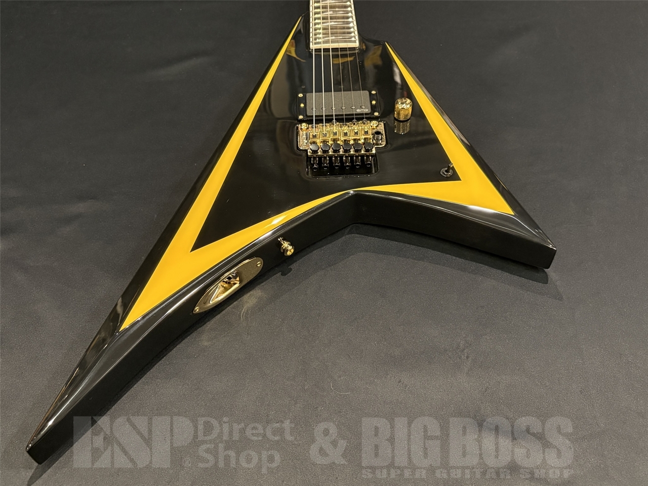 【即納可能】EDWARDS(エドワーズ) E-ALEXI ARROW HEAD / Black with Yellow Stripe (Alexi Laiho Model) 京都店 - 7
