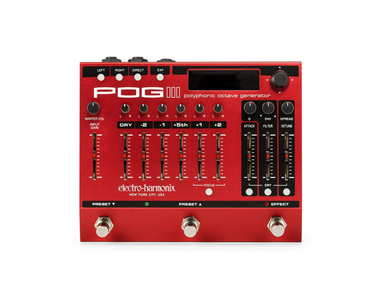 Electro-Harmonix POG3 Polyphonic Octave Generator<br>(オクターバー)(エレクトロハーモニックス)