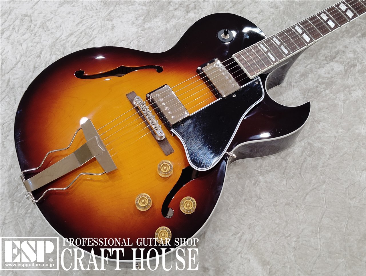 【即納可能】EDWARDS E-FA-LTD #TobaccoSunburst　渋谷店