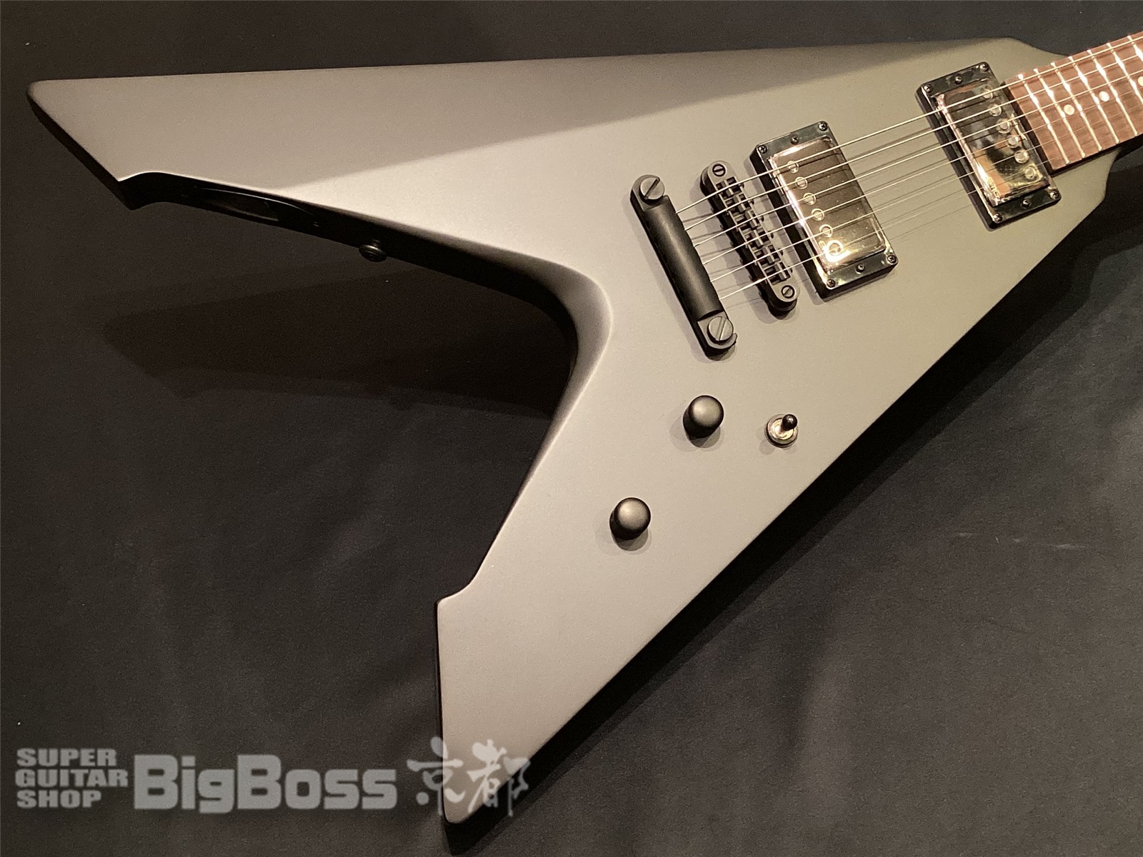 【即納可能/アウトレット】LTD(エルティーディー) VULTURE (METALLICA James Hetfield) / Black Satin 京都店