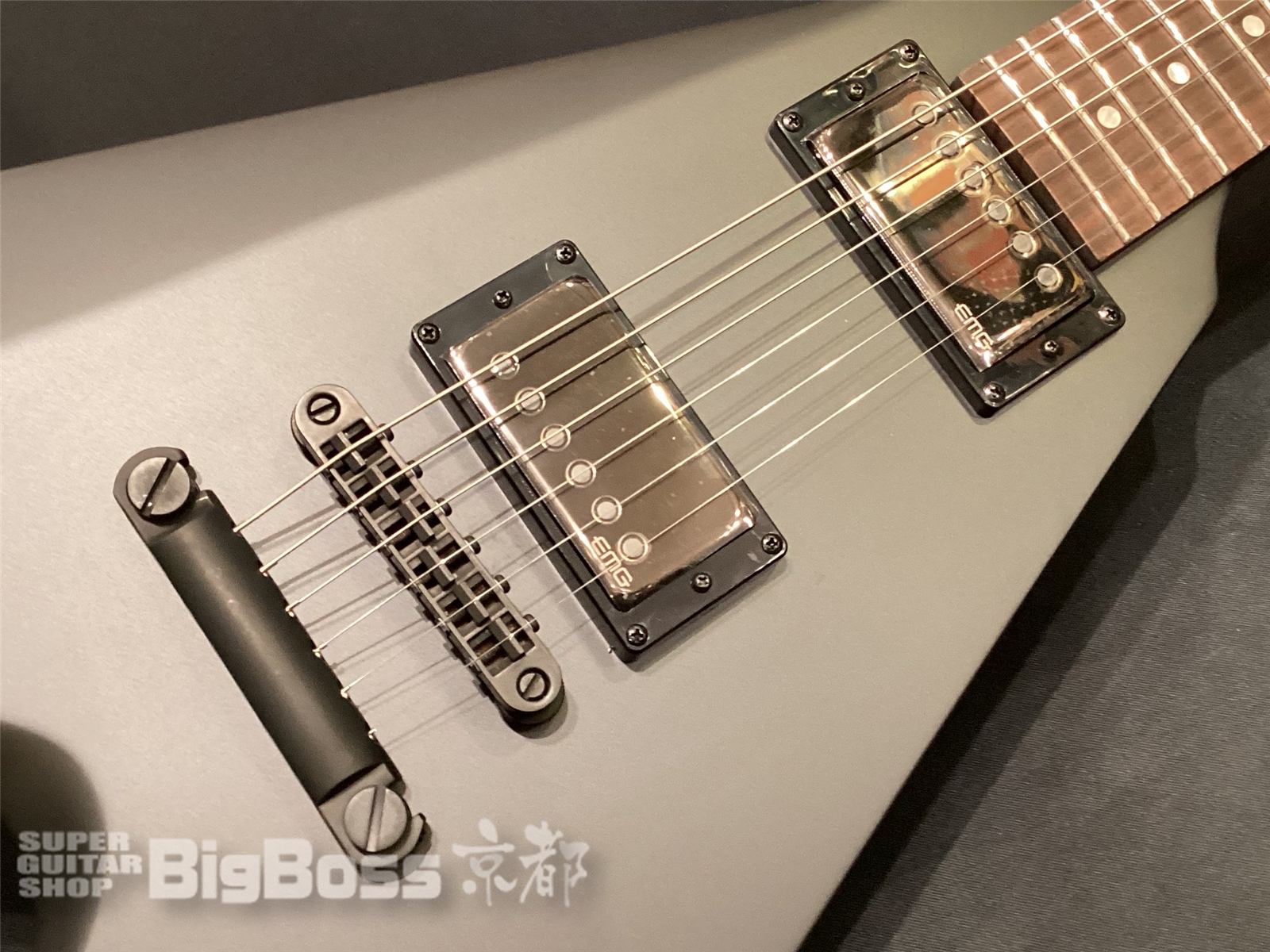 【即納可能/アウトレット】LTD(エルティーディー) VULTURE (METALLICA James Hetfield) / Black Satin 京都店