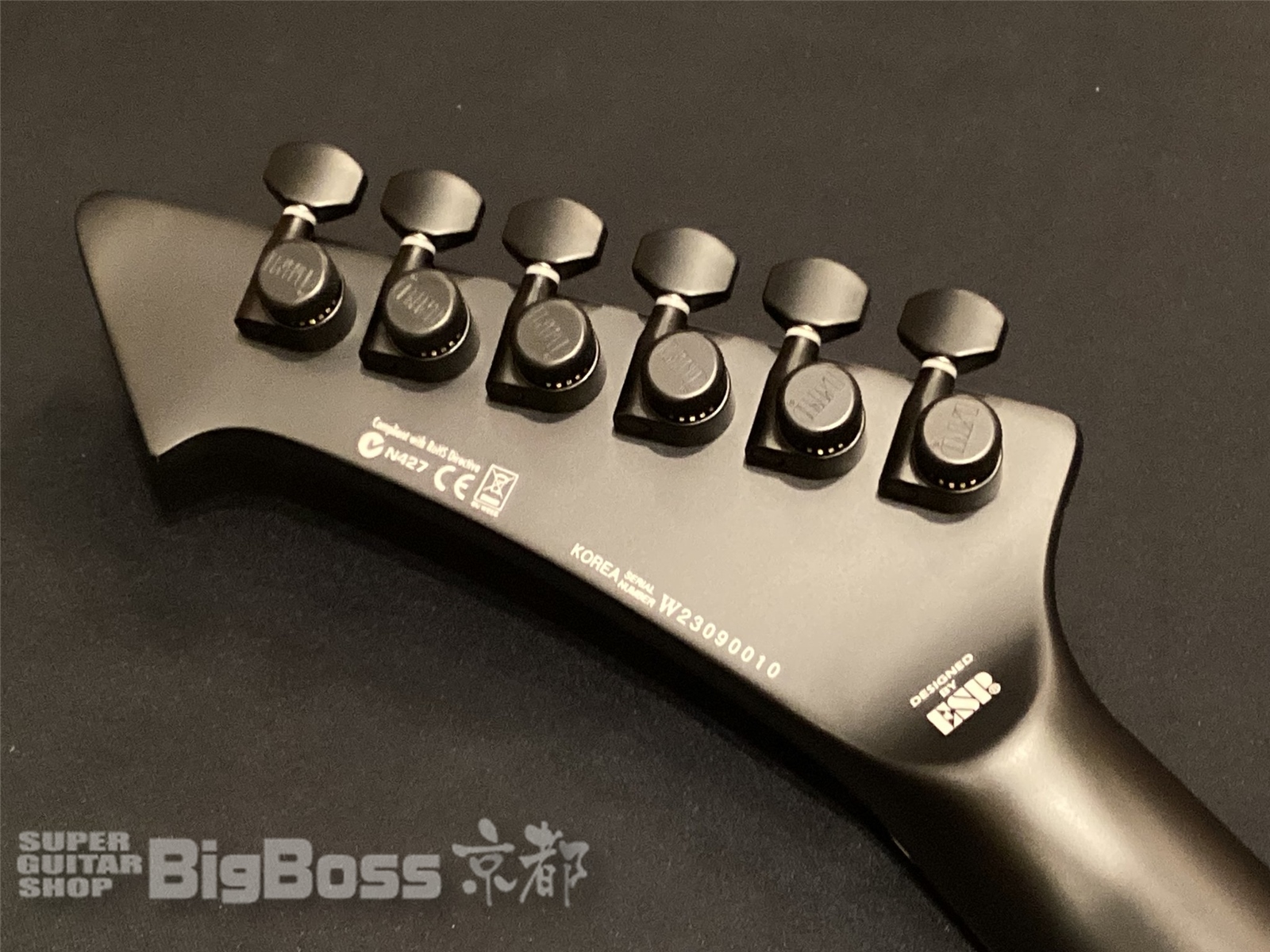 【即納可能/アウトレット】LTD(エルティーディー) VULTURE (METALLICA James Hetfield) / Black Satin 京都店