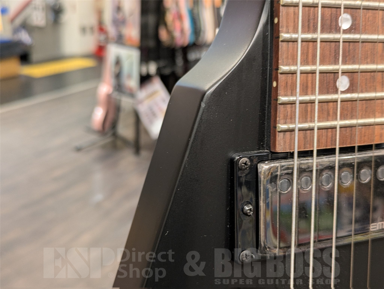 【即納可能/アウトレット】LTD(エルティーディー) VULTURE (METALLICA James Hetfield) / Black Satin 京都店