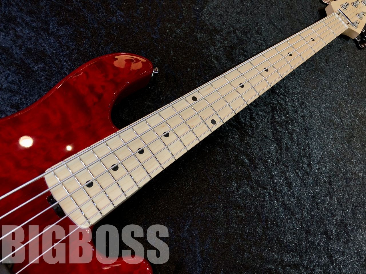 【即納可能】Lakland （レイクランド） SL55-94 Deluxe Burgundy Translucent / Maple FB　福岡店