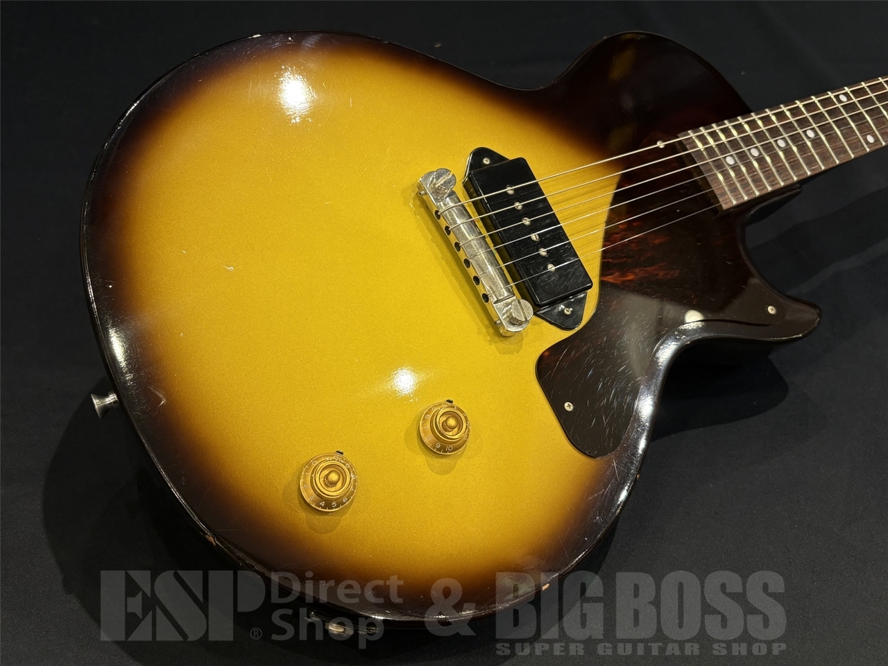 【即納可能/USED】Epiphone(エピフォン) LTD ED LP-JR SC LQ / Vintage Sunburst 京都店 - 2