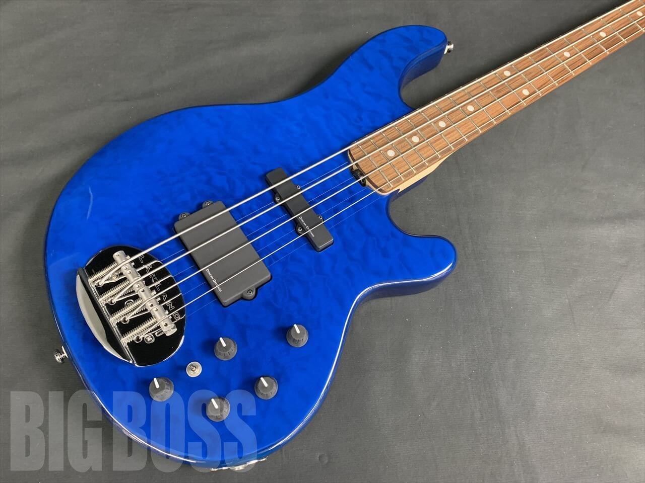 【受注生産】Lakland(レイクランド) Skyline Japan Series SK-4DX Blue Translucent / Rosewood FB - 2