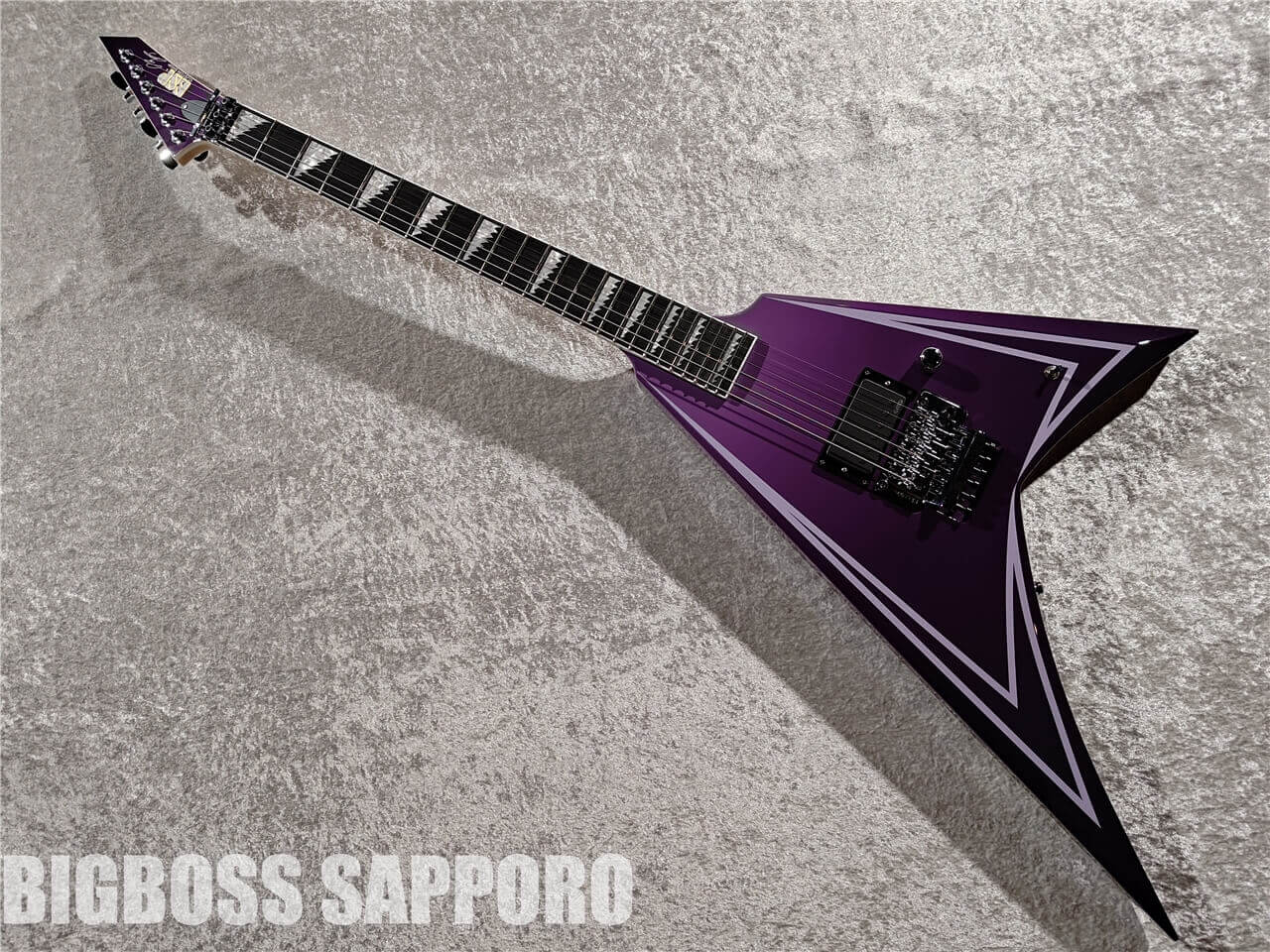 【即納可能】ESP(イーエスピー) ALEXI HEXED (Purple Fade w/Pinstripe) 札幌店