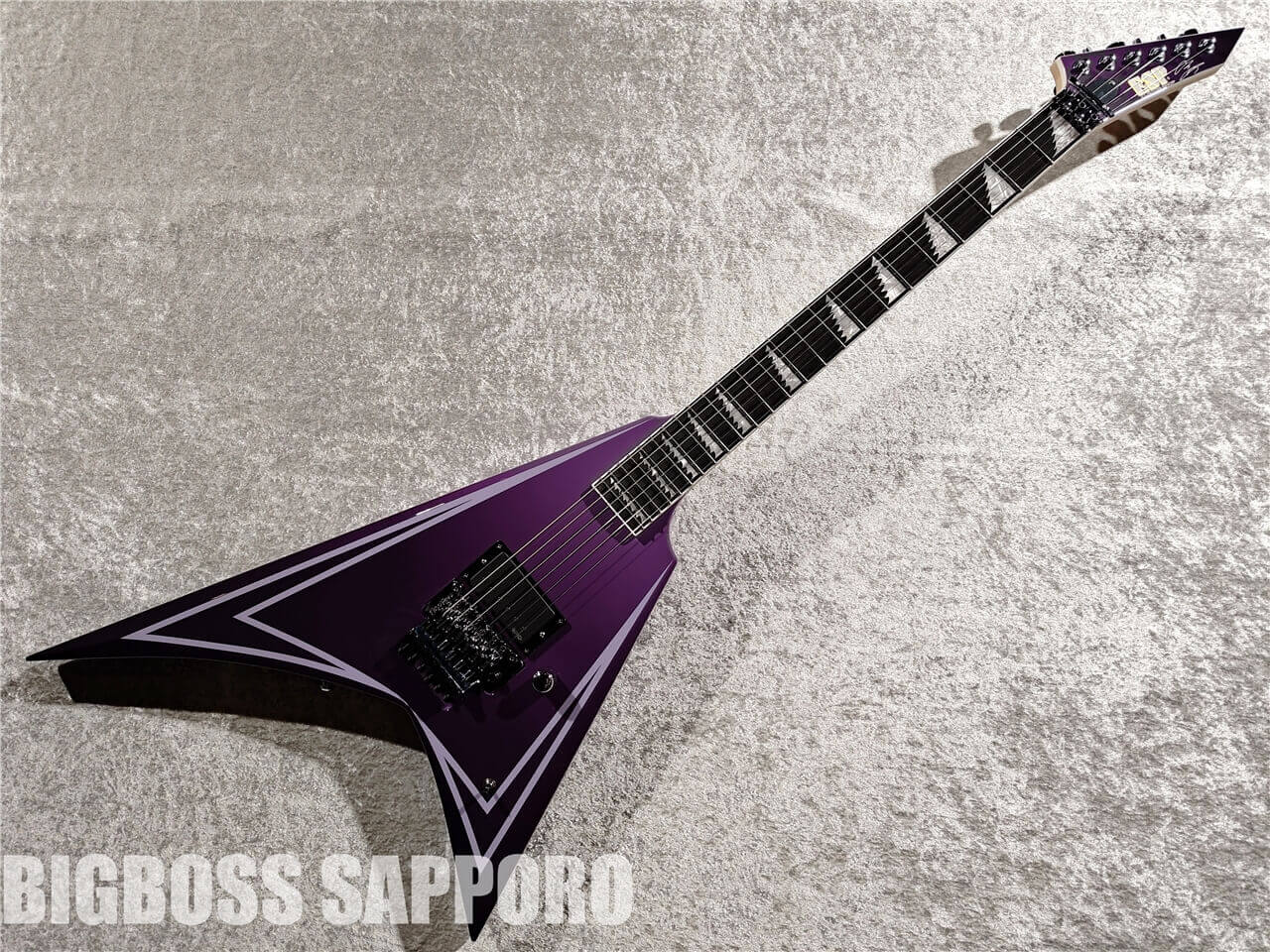 【即納可能】ESP(イーエスピー) ALEXI HEXED (Purple Fade w/Pinstripe) 札幌店