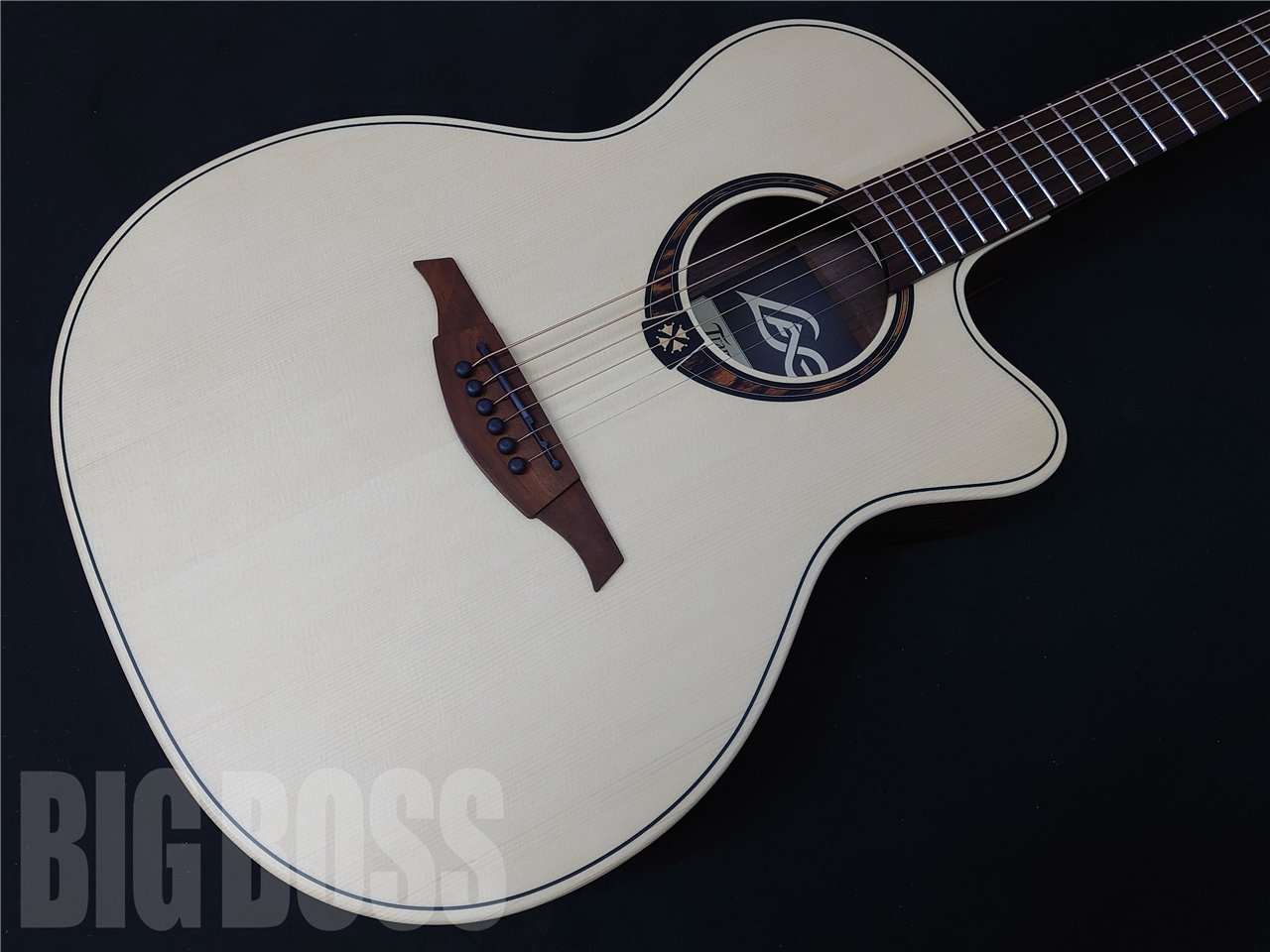 ヴィンテージ復刻 ハードケース付 美品 LAG Guitars T270ASCE