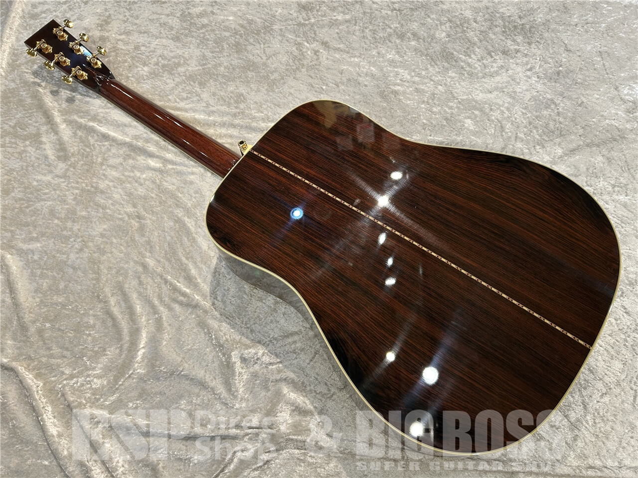 【即納可能/お客様委託品】Collings(コリングス)D-3H Custom Order Brazilian Rosewood 5a 柾目杢 / Natural 仙台店 - 6