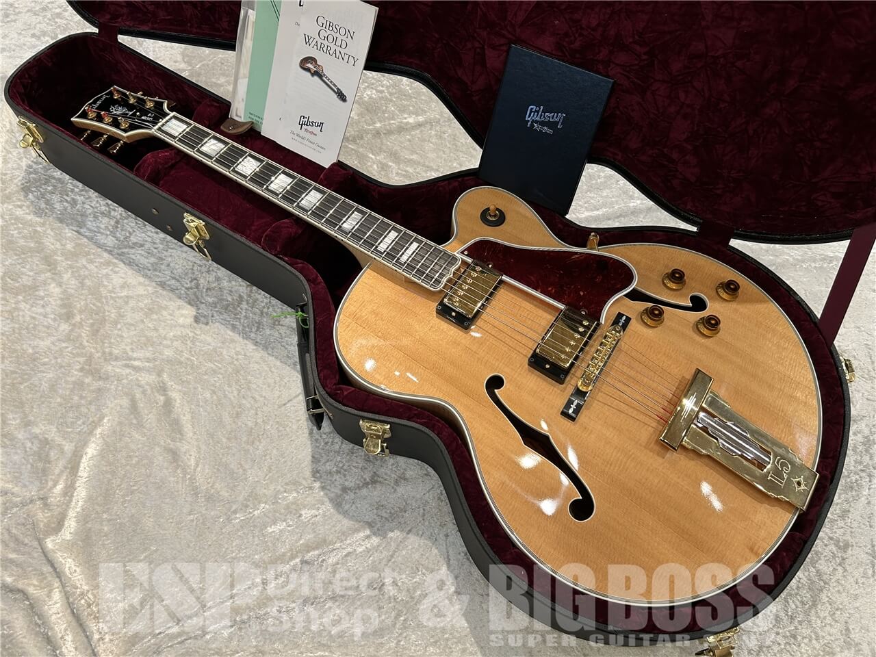 【即納可能/お客様委託品】Gibson Custom Shop（ギブソンカスタムショップ）L-5 CES / Natural 仙台店 - 9