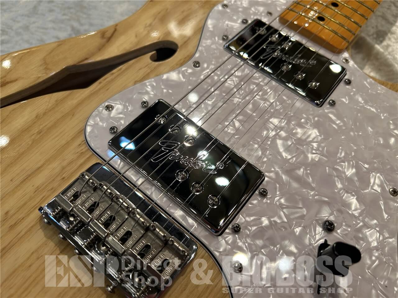 【即納可能/お客様委託品】Fender（フェンダー）American Vintage '72 Telecaster Thinline / Natural 仙台店 - 3