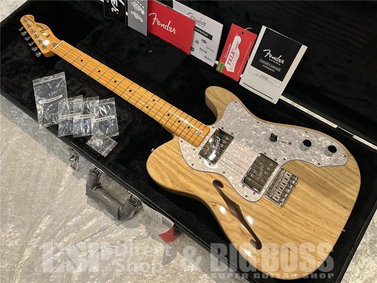 【即納可能/お客様委託品】Fender（フェンダー）American Vintage '72 Telecaster Thinline / Natural 仙台店 - 9