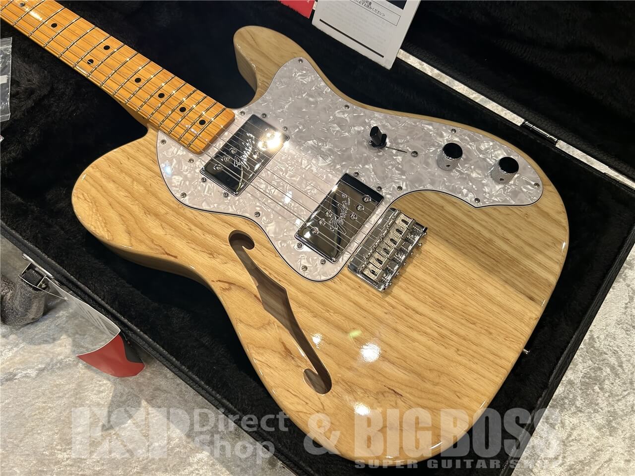 【即納可能/お客様委託品】Fender（フェンダー）American Vintage '72 Telecaster Thinline / Natural 仙台店 - 10