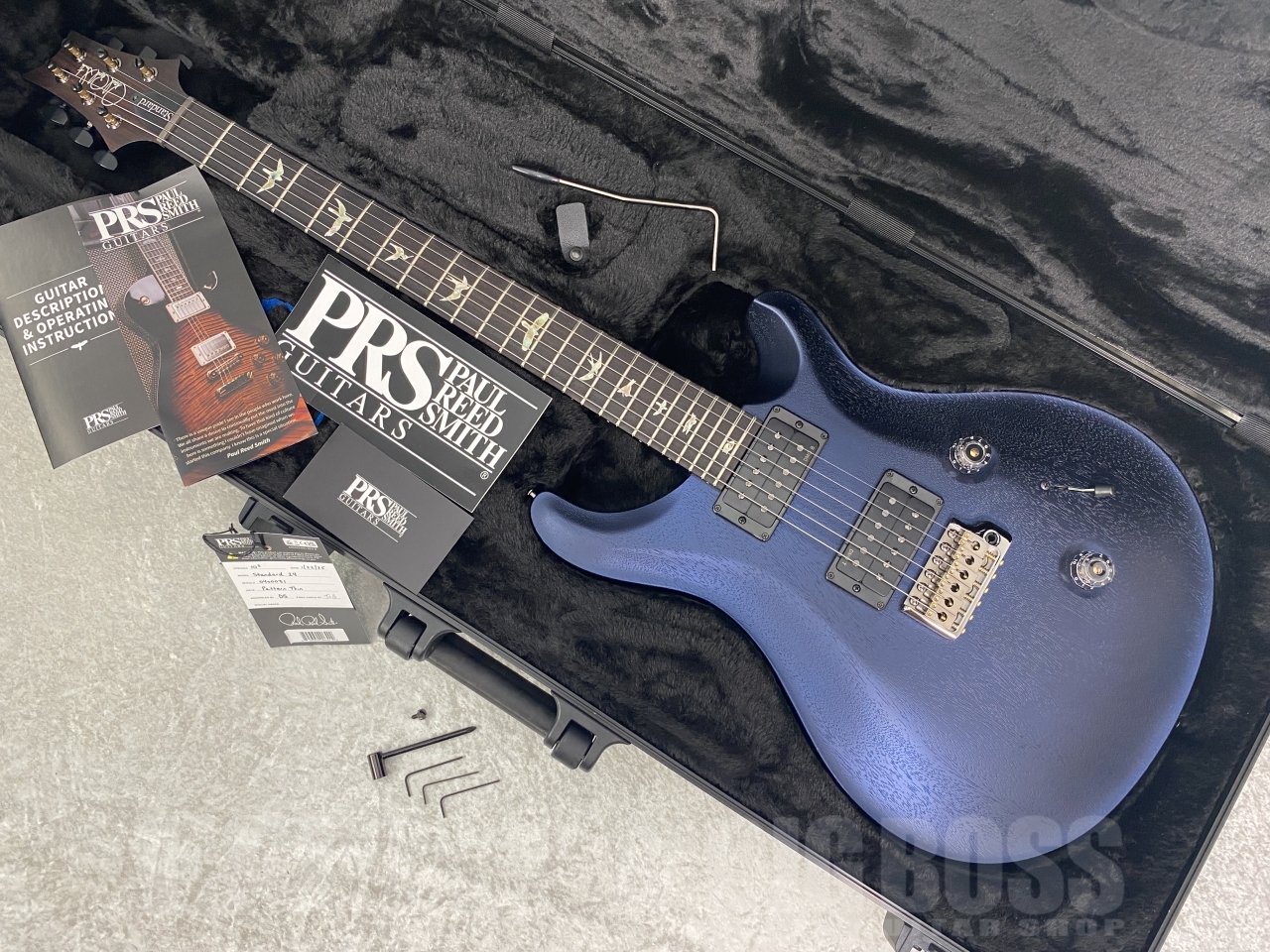 【即納可能】Paul Reed Smith(ポールリードスミス/PRS) STANDARD 24 Satin / Pearl Black (2025年製 S/N0400031)