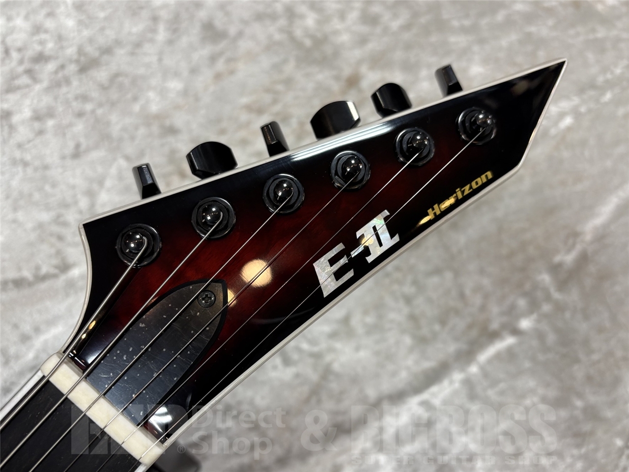 【即納可能】E-II(イーツー) HORIZON NT-II EMG/See Thru Black Cherry Sunburst GWS - 7