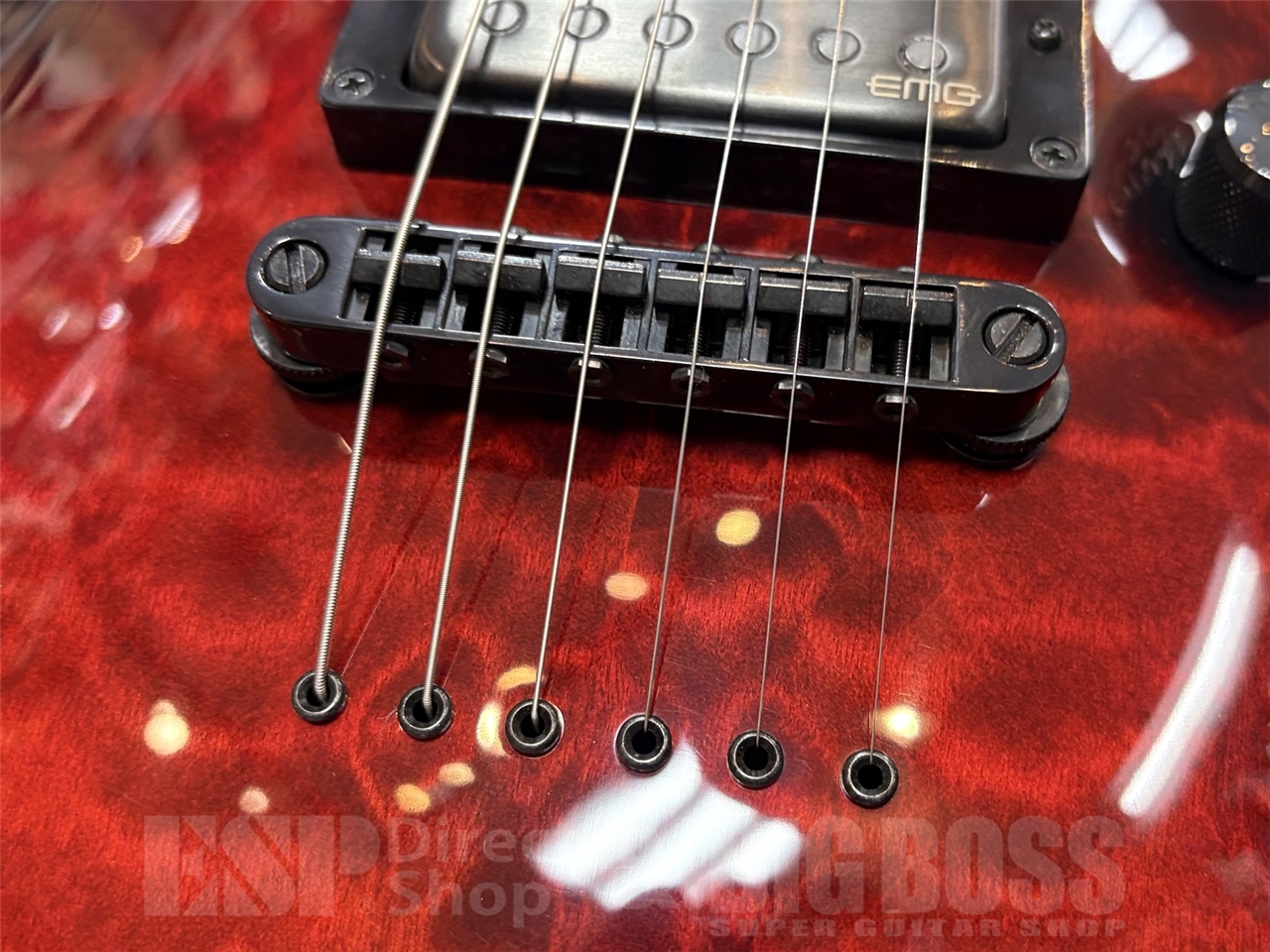 【即納可能】E-II(イーツー) HORIZON NT-II EMG/See Thru Black Cherry Sunburst GWS - 3