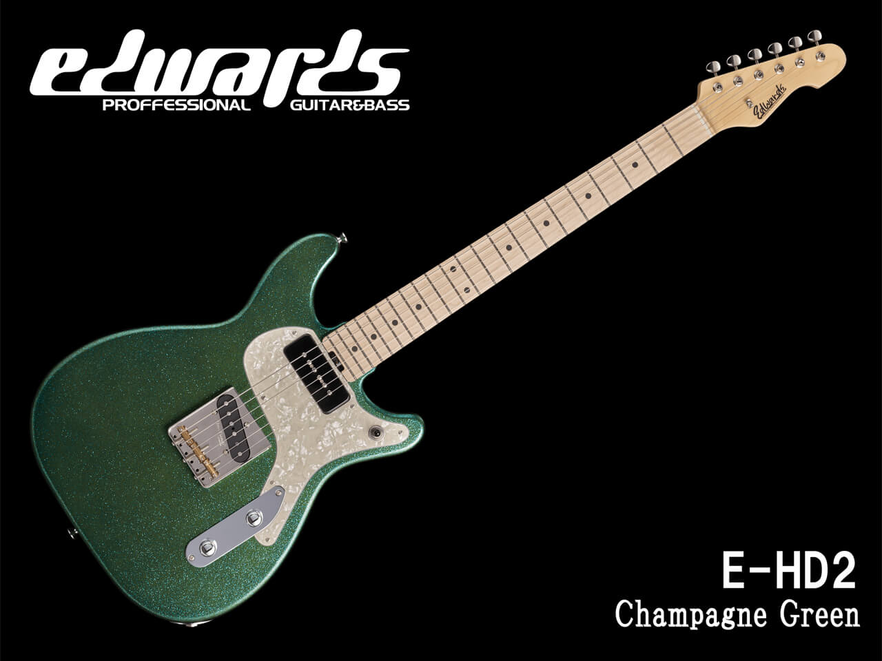 【受注生産】 EDWARDS(エドワーズ) E-HD2 (Champagne Green)